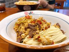 鸡蛋炒牛肉拌面-刘氏三和面馆