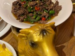 杭椒爆炒牛肉-新白鹿餐厅(银泰西湖文化广场店)