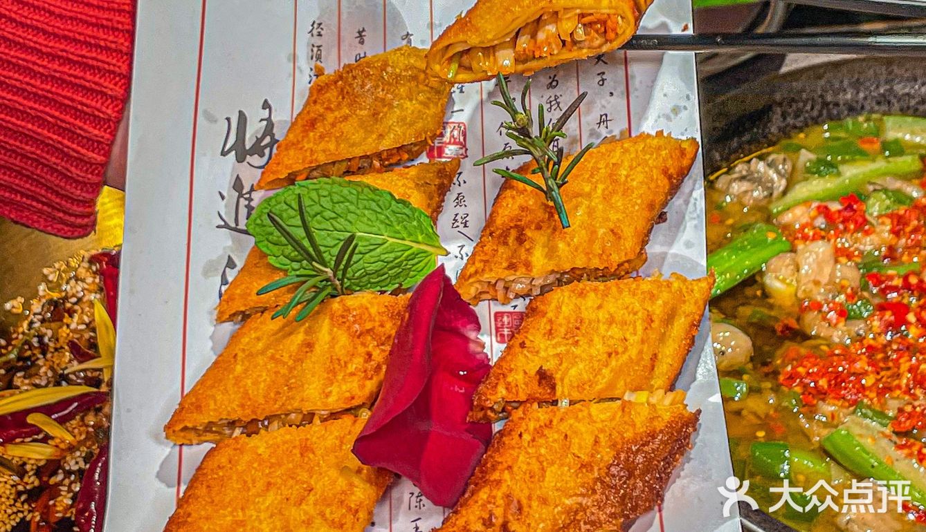 京酱肉丝裹蛋卷⁉️重庆的私房菜也太会了