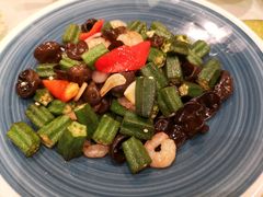 鲜虾秋葵-八闽饭店闽南小镇(铁西店)