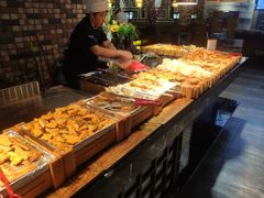 自助取餐区-九寸花汀海鲜烤肉自助(中东迪克店)