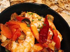 橄榄油烤大虾-BROWNSTONE布朗石西班牙餐厅(富城店)