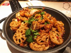 干锅牛蛙-渝蛙馆(新百店)