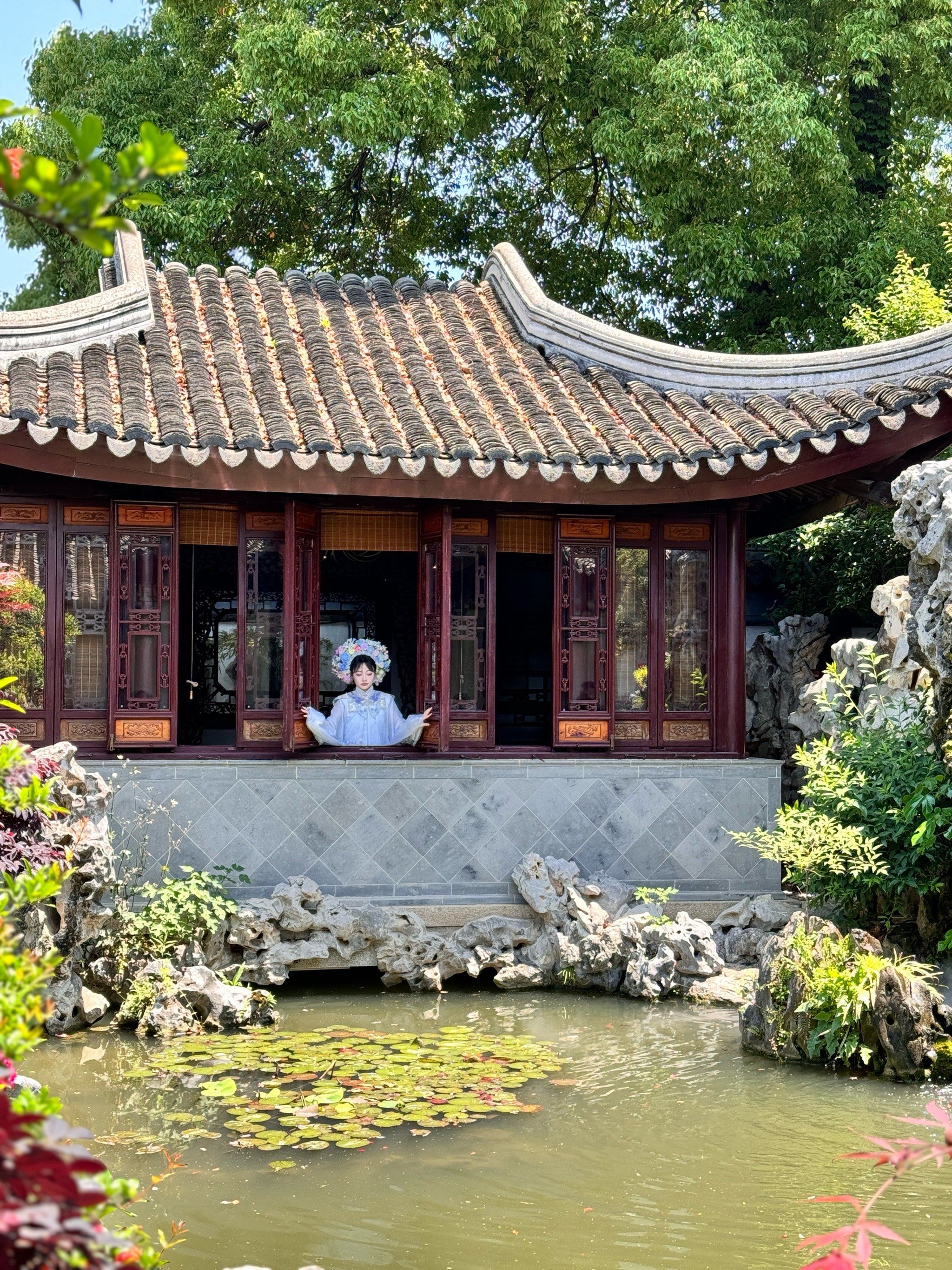 在这里拍到了人生照片,还吃到了好吃的