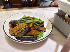 茄子烧豆角-小菜园新徽菜(上海浦东复地活力城店)