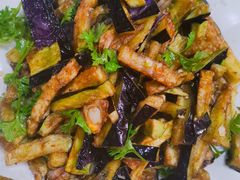 茄子拌扇贝-华圆美食-老蓬莱菜(蓬港路店)
