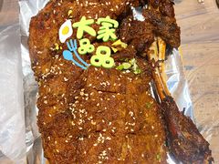 烤羊腿-霄汉羊排(万松园一店)