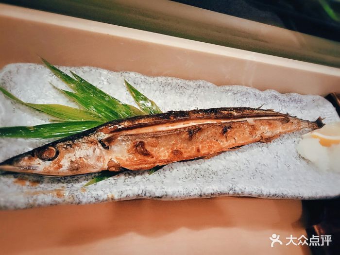 創彩日本料理鐵板燒(五洋廣場店)烤秋刀魚圖片 - 第2張