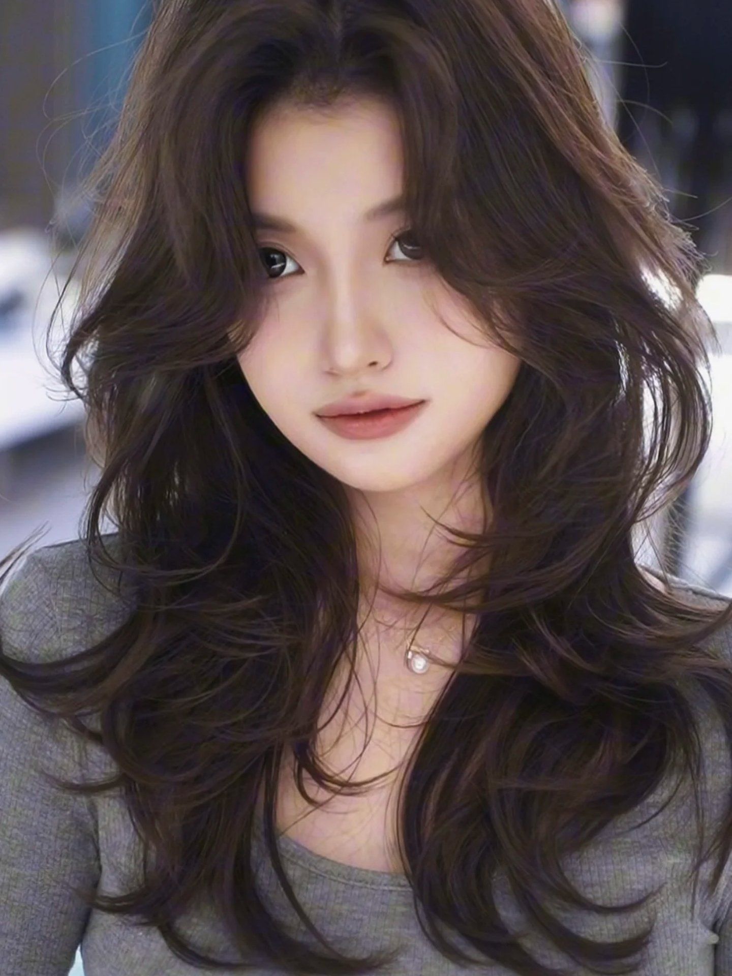 高级感烫发造型烫发型设计女生发型
