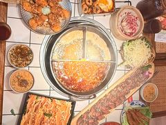 -热火朝天鲜切牛肉火锅(南强街巷店)