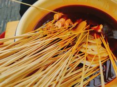 -拈签一笑黄牛肉辣卤串串