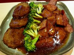 黑椒牛排套餐-清和园素食自助餐厅(义信堂美食城店)
