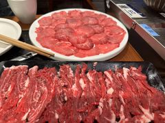 现切黄牛肉-周师兄大刀腰片火锅(解放碑总店)
