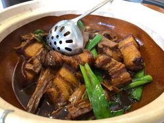 笋干焖土猪肉-七寸飝大饭店(马场店)