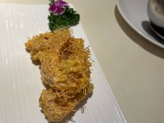 黑松露酱金网煎锅贴-利苑酒家(华熙国际店)