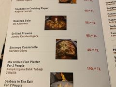 菜单-Old Ottoman Cafe & Restaurant
