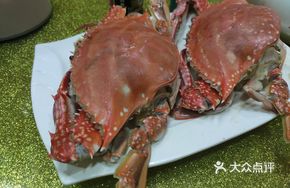 Steamed River Crab