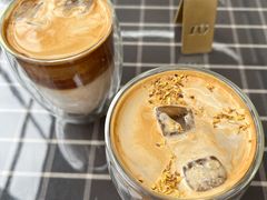 桂花拿铁-冬日咖啡