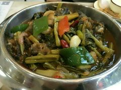 酸菜黄骨鱼-利杨记·本味轩粥坊·烧烤(宝体店)