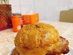 猪扒蛋菠萝包-沙溪兄茶餐厅