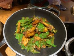 擂辣椒烧手撕鸡-吃饭皇帝大(合生汇店)