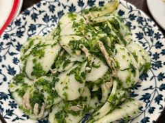 荠菜肉丝笋丝炒年糕-小实惠嘉(威海路店)