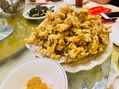 干炸鲜蘑-鹤乡东北菜(崮山路店)