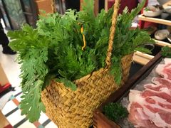 茼蒿菜-廖掌柜·重庆鲜货火锅(上海首店)