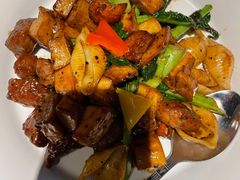 菌菇牛肉粒-汤城小厨•粤菜•靓汤(苏州街店)