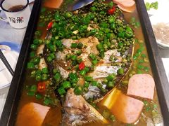 -探鱼·鲜青椒爽麻烤鱼(天河优托邦店)