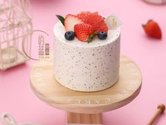 红茶雅默-山与蓝·轻糖鲜果蛋糕(勒泰店)