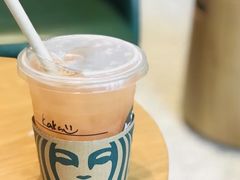 冰摇桃桃乌龙茶-星巴克(无锡东方商厦店)
