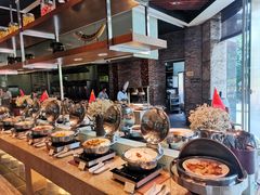 自助取餐区-松山湖帝豪花园酒店西餐厅(美景中路店)
