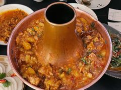 土司铜锅油焖鸡-浩海火燒雲傣家菜(静安芮欧店)
