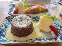 自制熔岩巧克力蛋糕-LA  PETANQUE(泰安路店)