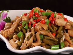 酸豆角炒鸭肠-西江美食舫·江西菜(健德桥店)