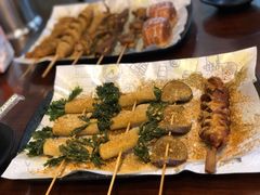 豆皮卷香菜-老酱油炸社