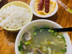 标配酸菜猪杂汤饭-陈记汤饭(水巷口店)
