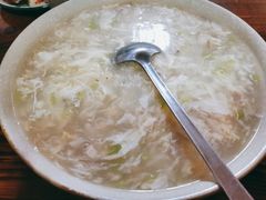 杂菌汤-东北铁锅烀饼