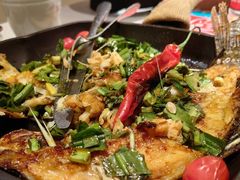 香茅草烤罗非鱼-云海肴·汽锅鸡·云南菜(天山百盛优客店)