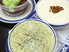 抹茶奶盖双皮奶-百花传统甜品店(原址店)