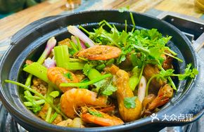 Stewed Shrimp with Chicken