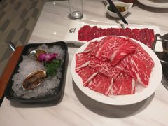 手切热气牛展肉-新一哥粤菜火锅(瑞金店)