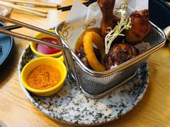 维也纳炸鸡腿配薯格-良木缘咖啡西餐(太古里店)
