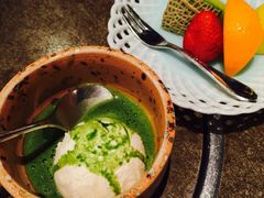 抹茶冰淇淋-蟹道乐(京都本店)