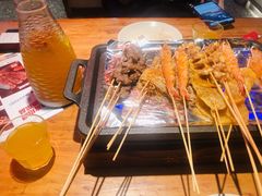 -路边摊小炉子烧烤