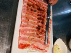 调味牛五花-韩聚屋韩国烤肉餐厅(新北万达店)