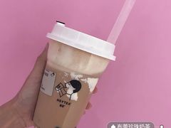 鲜奶静冈抹茶-喜茶(中山利和新地店)