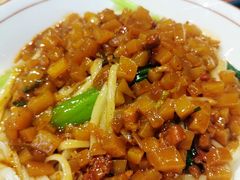 茄子肉沫拌面-宝林牛肉炒面片(南方装饰城店)