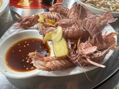 白灼虾菇-健跳小海鲜(人民路店)